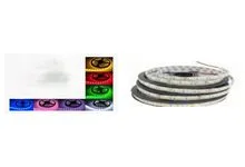 LP-0011 Tira,exteior 5050. ,DC12V 5Metros 60leds/meter,I P65, color: blanco , azul ,calido, amarillo,rojo,verde,rosa