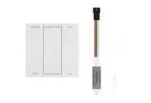 LP-0070 CONTROLADOR-12V A 24V- BICOLOR-LUZ CORRIENTE-PARED